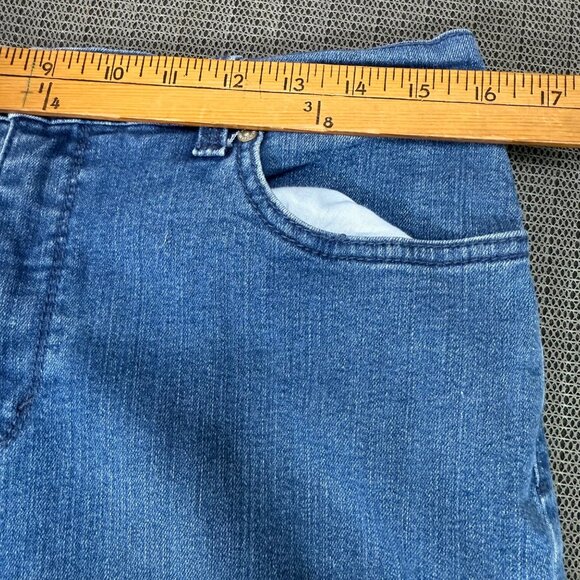 Gloria Vanderbilt Amanda Womens Size 12 Blue Classic Fit Tapered Leg Jeans - Picture 5 of 10